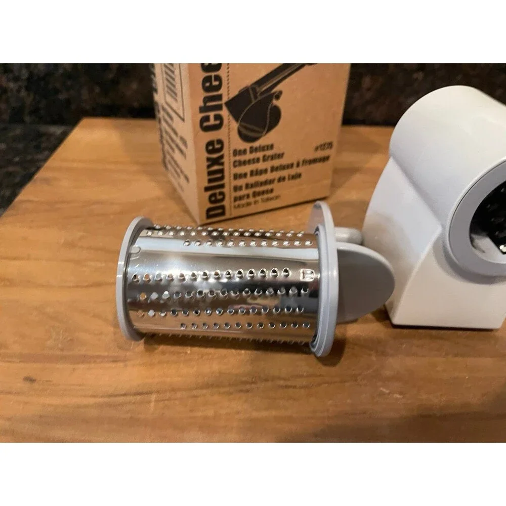 The Pampered Chef 1275 Deluxe Manual Cheese Grater
